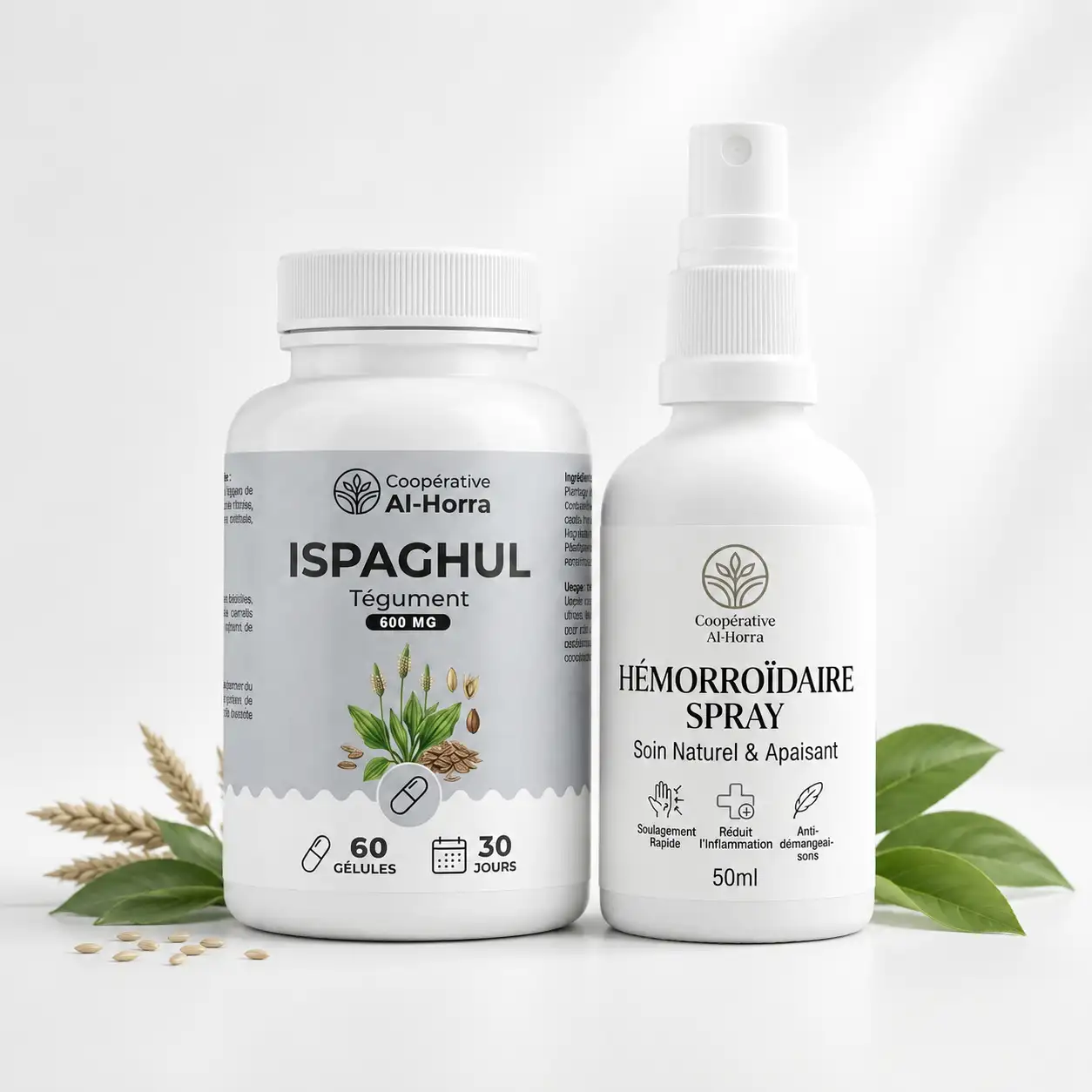 Pack Spray Capsules pour les hemoroides